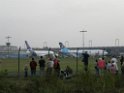 Warten auf den Airbus 380 Koeln Bonn P368